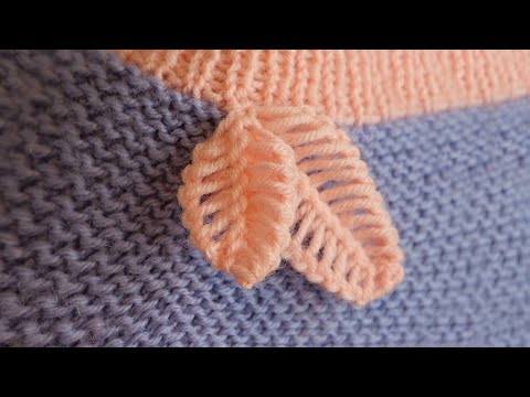 Видео: Листики крючком 🍃 Crochet leaves