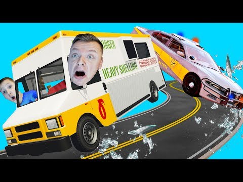 Видео: ПОГОНЯ от ПОЛИЦИИ на Автостраде !!! Что ИГОРЬ и ПАПА устроили?