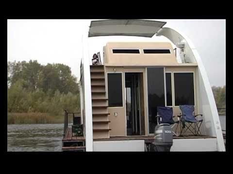 Видео: Плавучий Дом Houseboat www.skorost-tv.ru .www.плавдом.рф