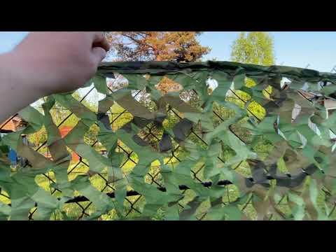 Видео: Что такое Китайская маскировочная сетка, из чего она сделана и можно ли ее сравнить с МКТ-2Л?!