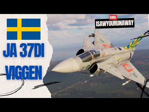 Видео: JA37DI F21 - даю второй шанс топ прему Швеции в #warthunder