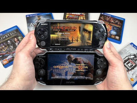 Видео: PS VITA или PSP? (Сравнение)
