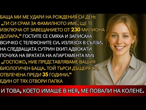 Видео: Баща ми МЕ УДАРИ и МЕ ИЗКЛЮЧИ от завещание $230М — после адвокати разкриват ОТВЛИЧАНЕ