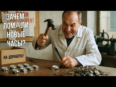 Видео: ЗАЧЕМ В СССР СПЕЦИАЛЬНО ЛОМАЛИ НОВЫЕ ЧАСЫ?
