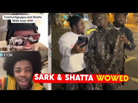 Видео: Шатта Уэйл и Саркоди в восторге от фристайла Toomuchguyguy + выступление Саркоди на шоу Fameye