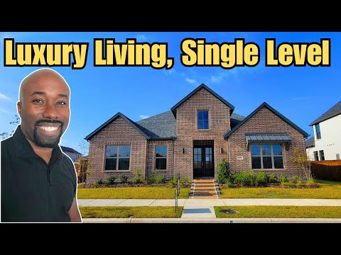 Видео: Дом в меските, который обязательно стоит увидеть: роскошный одноэтажный дом