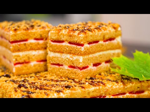 Видео: ЛЕНИВЫЙ МЕДОВИК за 30 минут!😍 НИКАКОЙ РАСКАТКИ! | Кулинарим с Таней