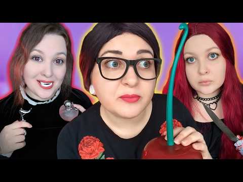 Видео: АСМР НЕВЕСТКА В ШОКЕ! 😱 Массаж лица от Пук-Пук 💨💄 МАКИЯЖ от СВЕКРОВИ и ВАМПИРА 🧛‍♂ ASMR на 400к! 🎉