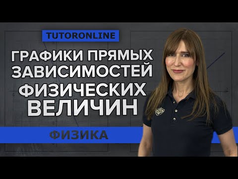 Видео: Графики прямых зависимостей физических величин | Физика TutorOnline
