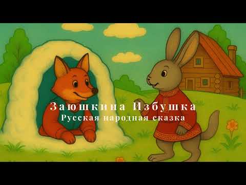 Видео: Заюшкина избушка — Русская народная сказка | Детским голосом | Волшебные сказки от Роберта