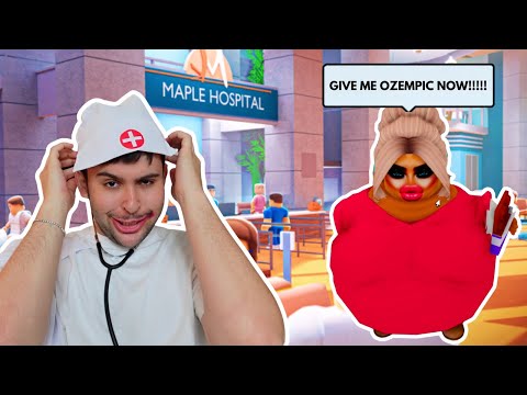 Видео: Троллинг в голосовом чате Roblox в роли МЕДСЕСТРЫ