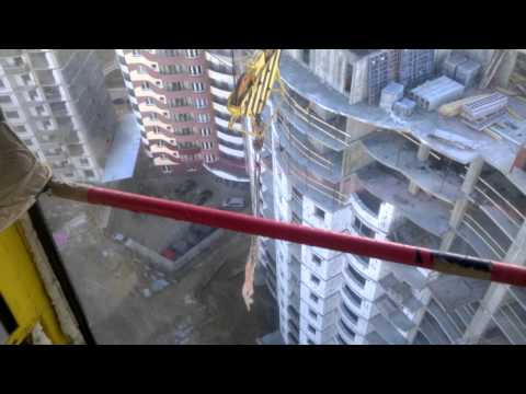 Видео: КУСОЧЕК МИНСКА С БАШЕННОГО КРАНА КБМ 401П 27ИСП.РАЙОН МАЛИНОВКА-БРИЛЕВИЧИ