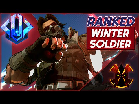 Видео: ЗИМНИЙ СОЛДАТ - РАНКЕД - MARVEL RIVALS WINTER SOLDIER RANKED