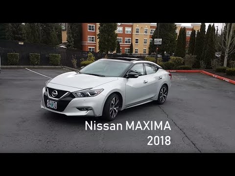 Видео: Nissan Maxima 2018 на русском