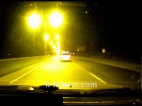 Видео: гонки на папиной машине от полиции