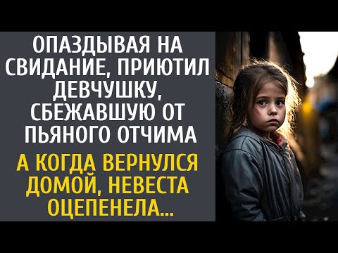 Видео: Опаздывая на свидание, приютил сбежавшую девчушку… А когда вернулся домой, невеста оцепенела…