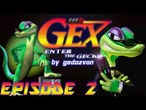 Видео: Gex 2: Enter The Gecko - Episode 2 - В стиле Брюса Ли =)
