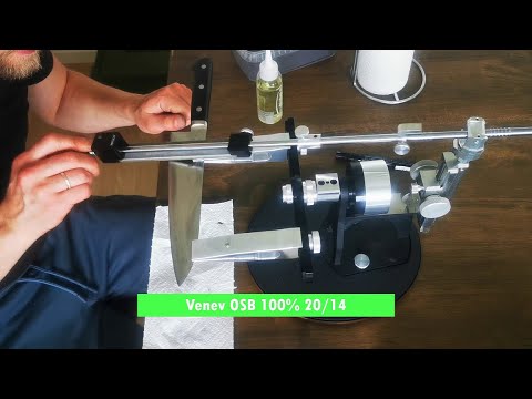 Видео: Первая заточка ножа на профиль к03 pro