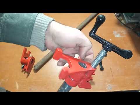 Видео: Струбцина трубная 3/4 DEKO