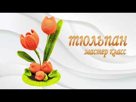 Видео: tulip / тюльпан / мастер-класс #olicrochet
