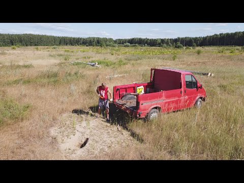 Видео: САМОДЕЛЬНЫЙ ПИКАП - РАБОЧАЯ ЛОШАДКА В ДЕРЕВНЕ. ВЕЗУ ЗЕМЛЮ, РОВНЯЮ УЧАСТОК