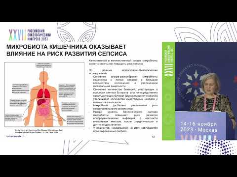 Видео: Микробиота кишечника и ее роль у больных с тяжелыми инфекциями и сепсисом