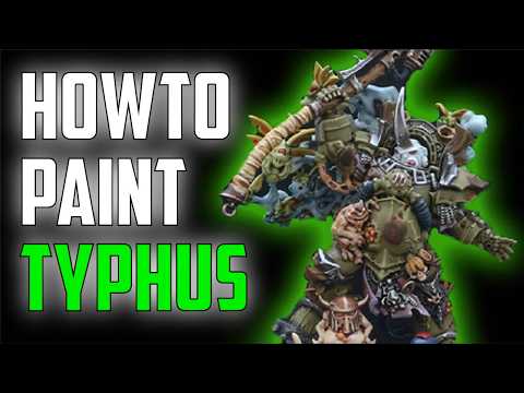 Видео: Последняя часть моей армии Гвардии Смерти | Как нарисовать Тиф