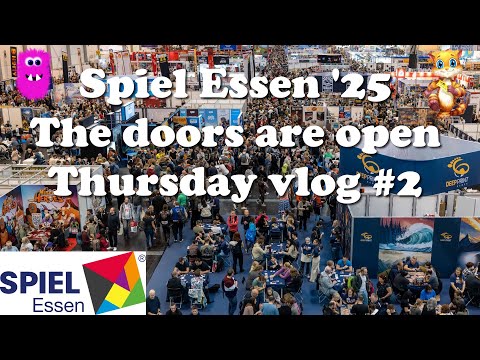Видео: Spiel Essen 2025, четверг — охота за играми — видеоблог №2