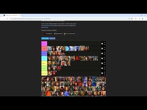 Видео: TierList всех основных героев в Heroes 3 HotA