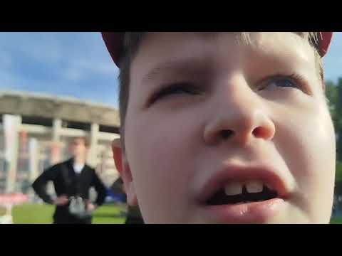 Видео: Лужники, мотосоревнования