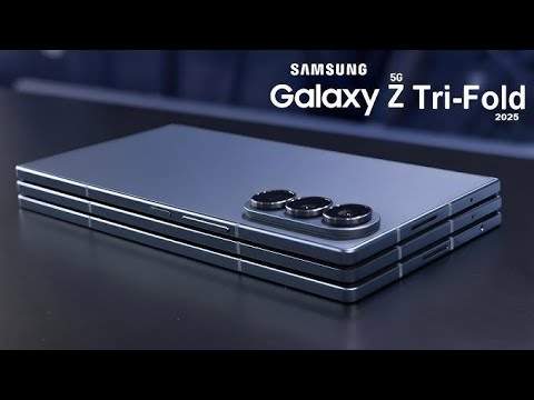 Видео: Новый Samsung TRI Fold 5G — три экрана, одно устройство будущего!