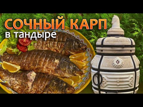 Видео: Карп запеченный в тандыре