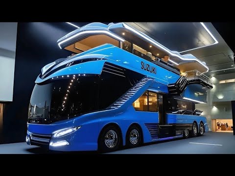 Видео: 2026 Suzuki Motorhome — Новый уровень роскоши и технологий! Умный дом на колёсах будущего 🚐✨