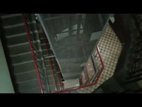 Видео: Модернизированный лифт МЗС-(1967 г) 350 кг, 0,65 м/с (@ г. СПБ, Спасский переулок, 1/46, пар-3)