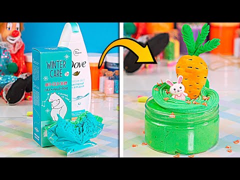 Видео: Как сделать Слайм Без клея Без тетрабората. Флаффи слайм