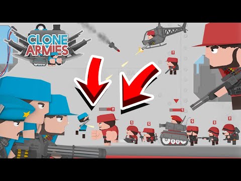 Видео: Clone Armies УСТРОИЛ БИТВУ СОЛДАТИКОВ! ОБНОВЛЕНИЕ В ИГРЕ КЛОН АРМИЯ!