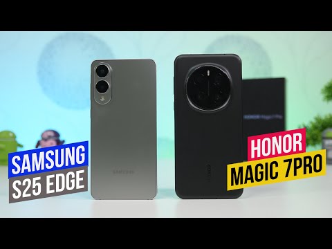 Видео: Samsung Galaxy S25 Edge - Honor Magic 7 Pro Что Выбрать?