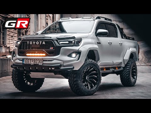 Видео: TOYOTA HILUX GR SPORT ВНЕДОРОЖНАЯ ПЕРЕОБОРУДОВАНИЕ!