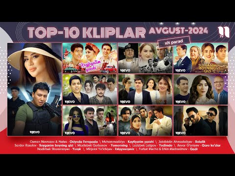 Видео: ТОП-10 Клиплар Август-2024