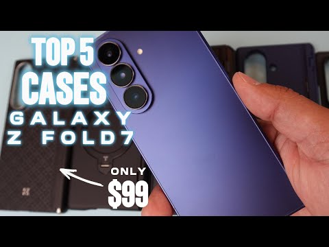Видео: Пять лучших чехлов, которые обязательно нужно купить для Galaxy Z Fold 7