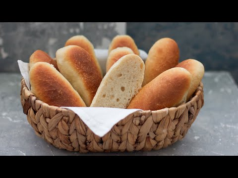 Видео: Булочки для хот-догов на закваске/Sourdough Hot Dog Buns