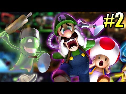 Видео: Luigi's Mansion 2 #2 — Как Поймать Кучу Приведений {3DS} прохождение часть 2