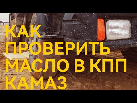 Видео: Как проверить масло в коробке Камаза