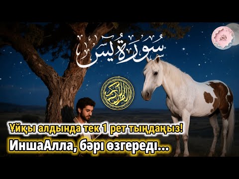 Видео: Ұйқыға дейін Құран тыңдаңыз || иншаАлла, санаңыз тынығып, арманыңызға жетесіз! | ALAA YASSER