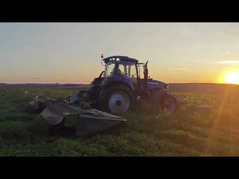 Видео: ❗🚜Трактор #LOVOL 2604 с заводским передним навесным устройством и косилкой плющилкой.