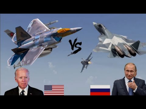 Видео: Мир шокирован! Русский истребитель SU-57 Jet успешно сбивает все американские Jets F-22