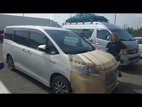 Видео: Перегон Владивосток - Екатеринбург Тойота Экскваер гибрид / Stage Vladivostok Toyota Exquire hybrid