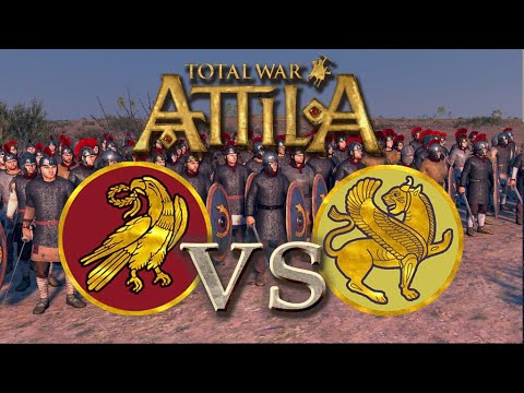 Видео: ЗРИ vs Сасаниды   Total War: Atilla