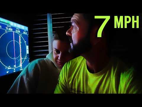 Видео: 7 миль в час, никакого сна, впереди только открытый океан | 50-часовой день