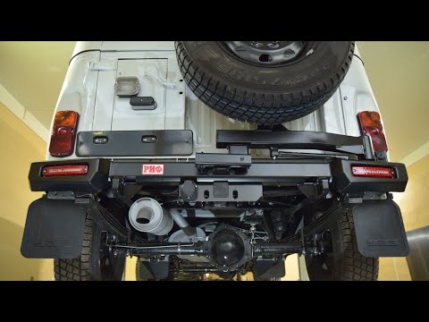 Видео: Ставим новый силовой бампер РИФ на УАЗ Хантер